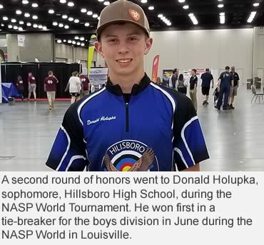 Missouri student archer takes home top NASP World honors