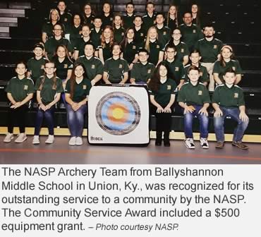 NASP recognizes Academic Archers, On Target for Life winners