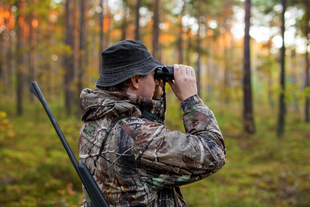 a-man-hunting-with-binoculars