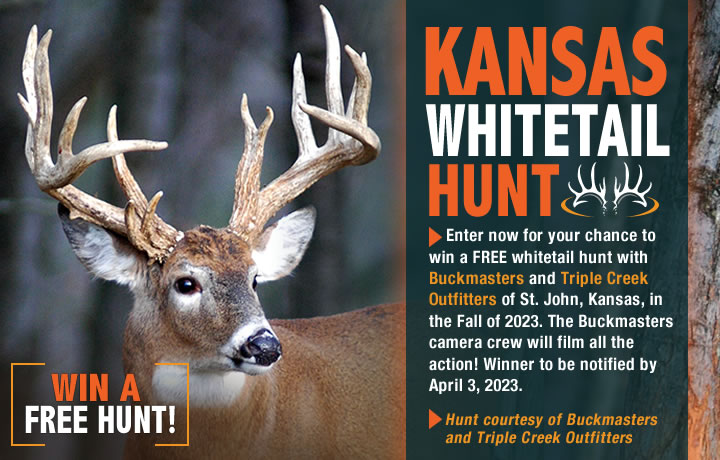 Kansas Whitetail Hunt Giveaway!