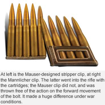 mauser gewehr 98 bolt-action rifle bullet velocity